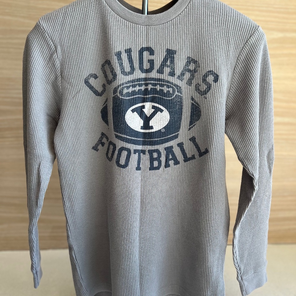 Youth XL BYU College Football Thermal Shirt